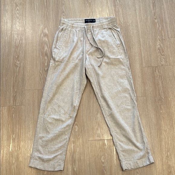 Abercrombie & Fitch Linen Pull-On Pants - Picture 1 of 3